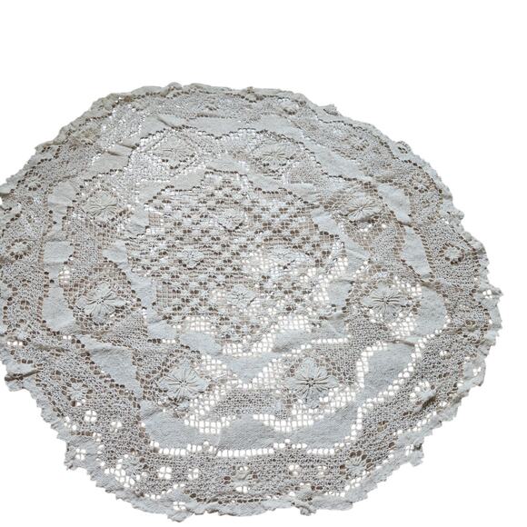 Handmade crotched doily 27.5x27.5 - Picture 5 of 5
